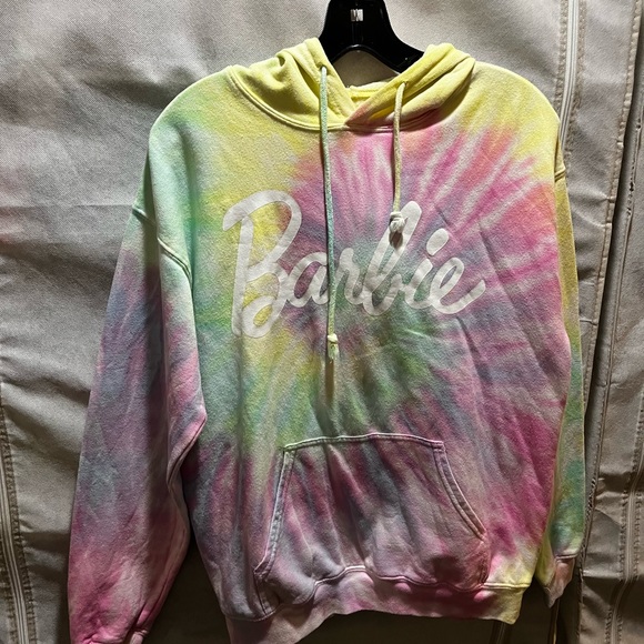 Barbie tie dye sweatshirt with hoodie - Picture 9 of 16